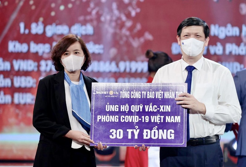 Bảo Việt Nhân thọ ủng hộ 30 tỷ đồng cho Quỹ vaccine phòng COVID-19