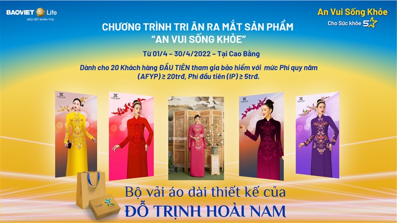 Bảo Việt Nhân thọ Cao Bằng tri ân khách hàng nhân dịp ra mắt sản phẩm An Vui Sống Khỏe