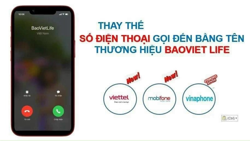 Bảo Việt Nhân thọ ra mắt số Voice Brandname giúp Khách hàng dễ dàng nhận biết