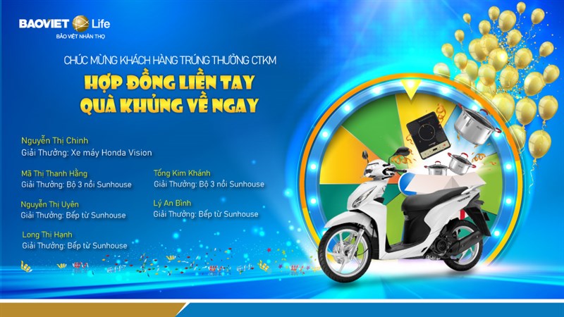 Lễ quay thưởng CTKM "Hợp đồng liền tay - Quà khủng về ngay"