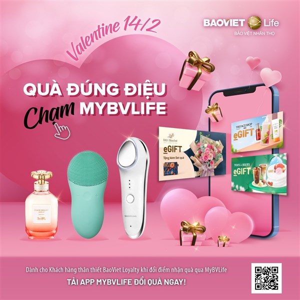 Chạm MyBVLife - Valentine 14/2 quà đúng điệu