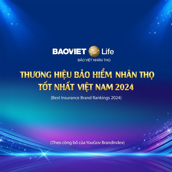 Decision Lab công bố Bảo Việt Nhân thọ (BaoViet Life) dẫn đầu thị trường bảo hiểm Việt Nam