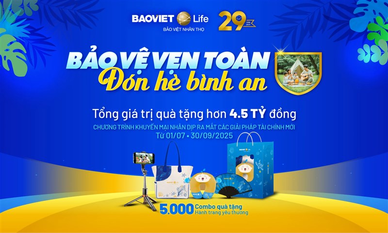 Chương trình khuyến mại "Bảo Vệ Vẹn Toàn, Đón Hè Bình An"
