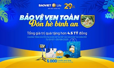 Chương trình khuyến mại "Bảo Vệ Vẹn Toàn, Đón Hè Bình An"