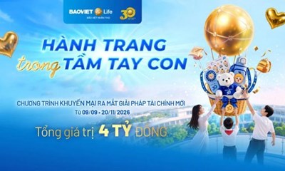Chương trình khuyến mại "Hành trang trong tầm tay con"