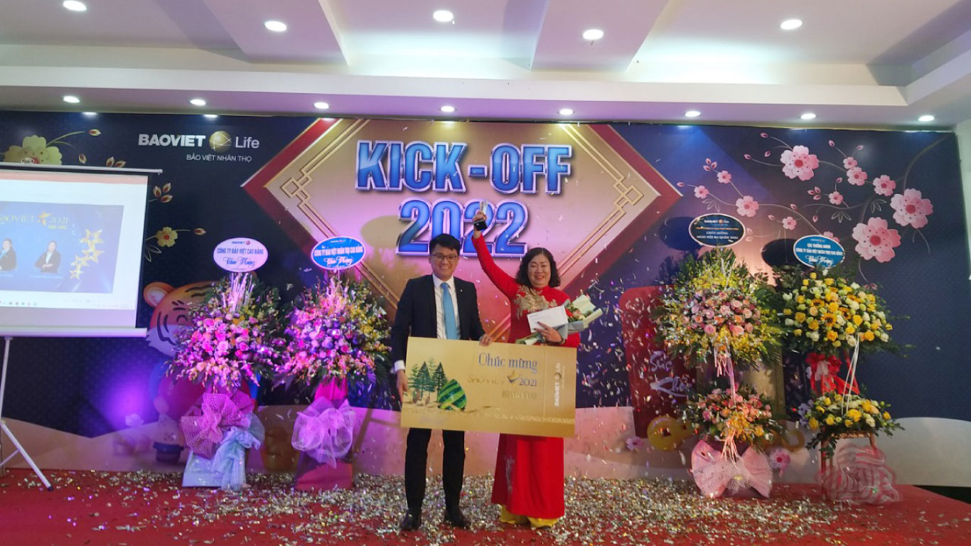BVNT Cao Bằng tôn vinh thành tích Sao Việt 2021