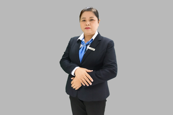 Bà: Hoàng Thị Độ - Trưởng nhóm kinh doanh Cao Bằng 15, công ty Bảo Việt Nhân thọ Cao Bằng
