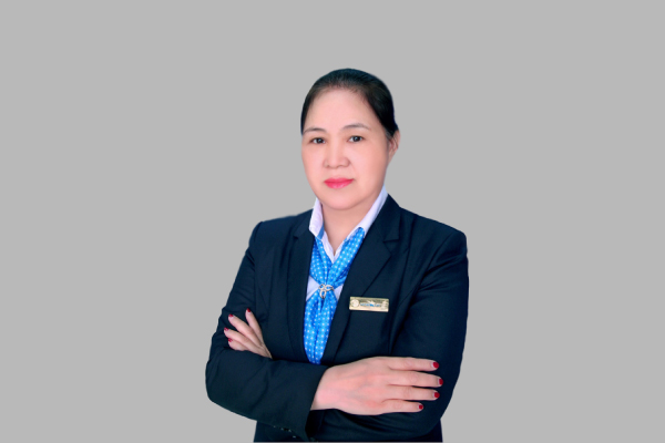 Bà: Nguyễn Thị Vân - Trưởng nhóm kinh doanh Tân Cao Bằng 16, công ty Bảo Việt Nhân thọ Cao Bằng