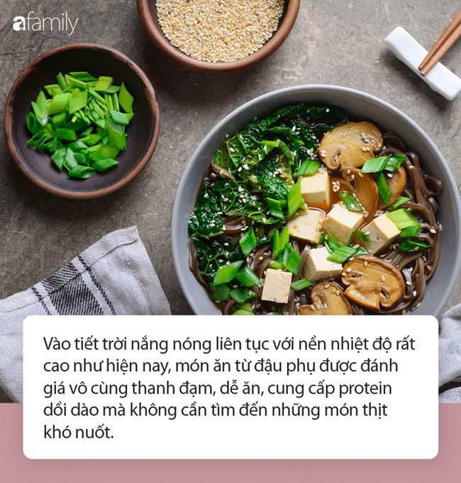đậu phụ món ăn tốt cho sức khỏe
