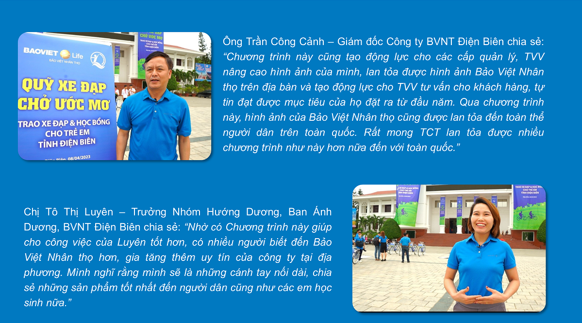 Bảo Việt Nhân thọ trao học bổng cho học sinh hiếu học vùng cao Điện Biên