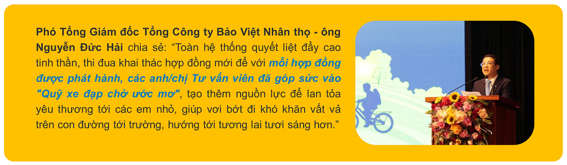 ông Nguyễn Đức Hải - Phó Tổng Giám Đốc Tổng Công ty Bảo Việt Nhân thọ