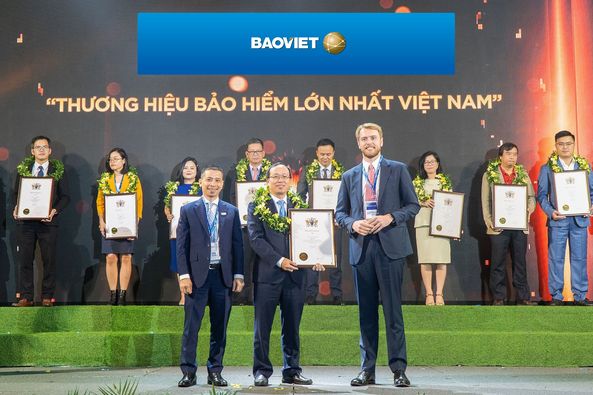 Bảo Việt - thương hiệu đứng đầu ngành bảo hiểm, được vinh danh thương hiệu giá trị nhất Việt Nam