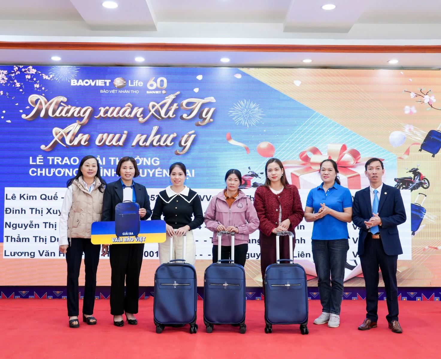 Trao thưởng CTKM "Mừng Xuân Ất Tỵ - An Vui Như Ý"