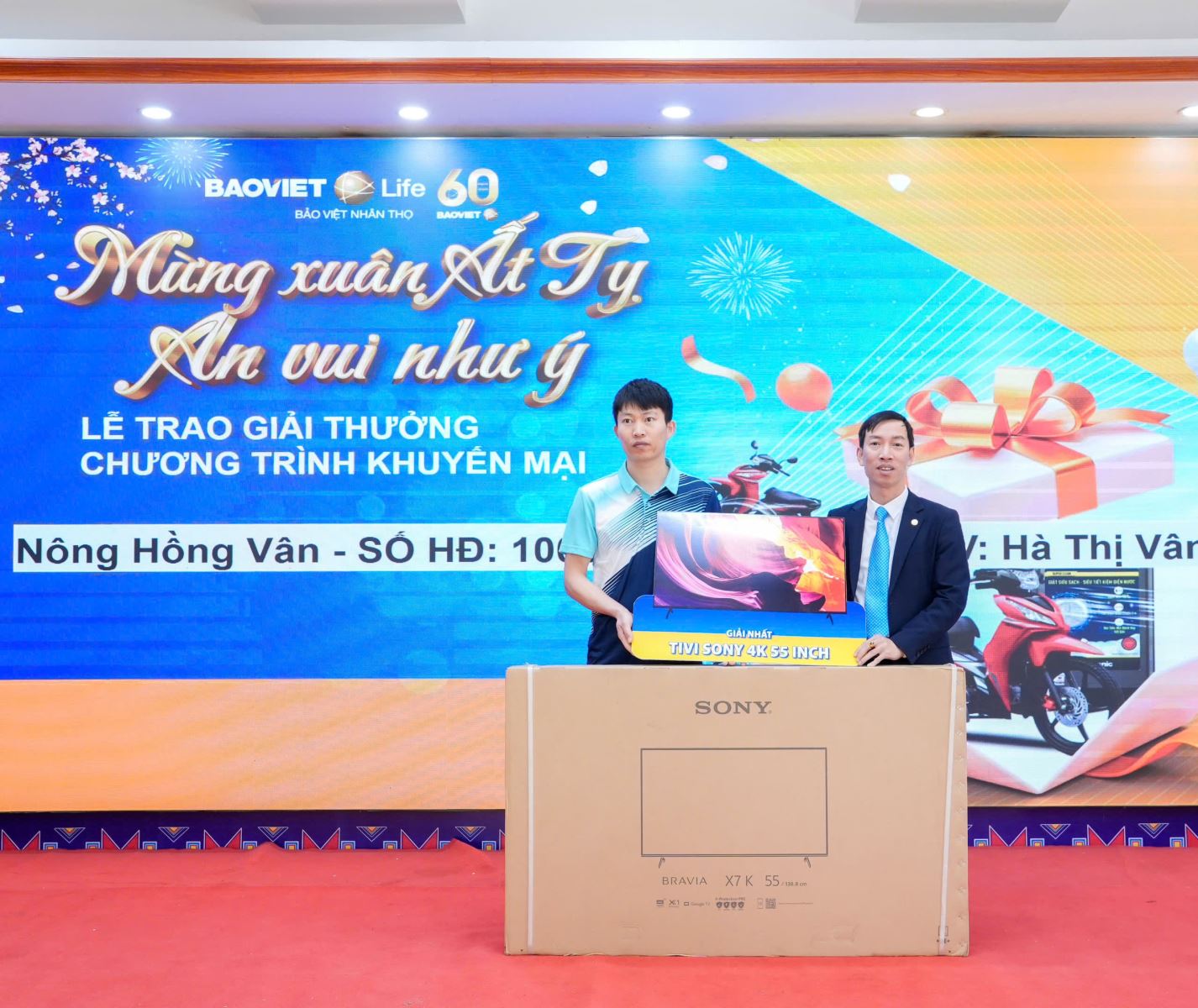 Trao thưởng CTKM "Mừng Xuân Ất Tỵ - An Vui Như Ý"