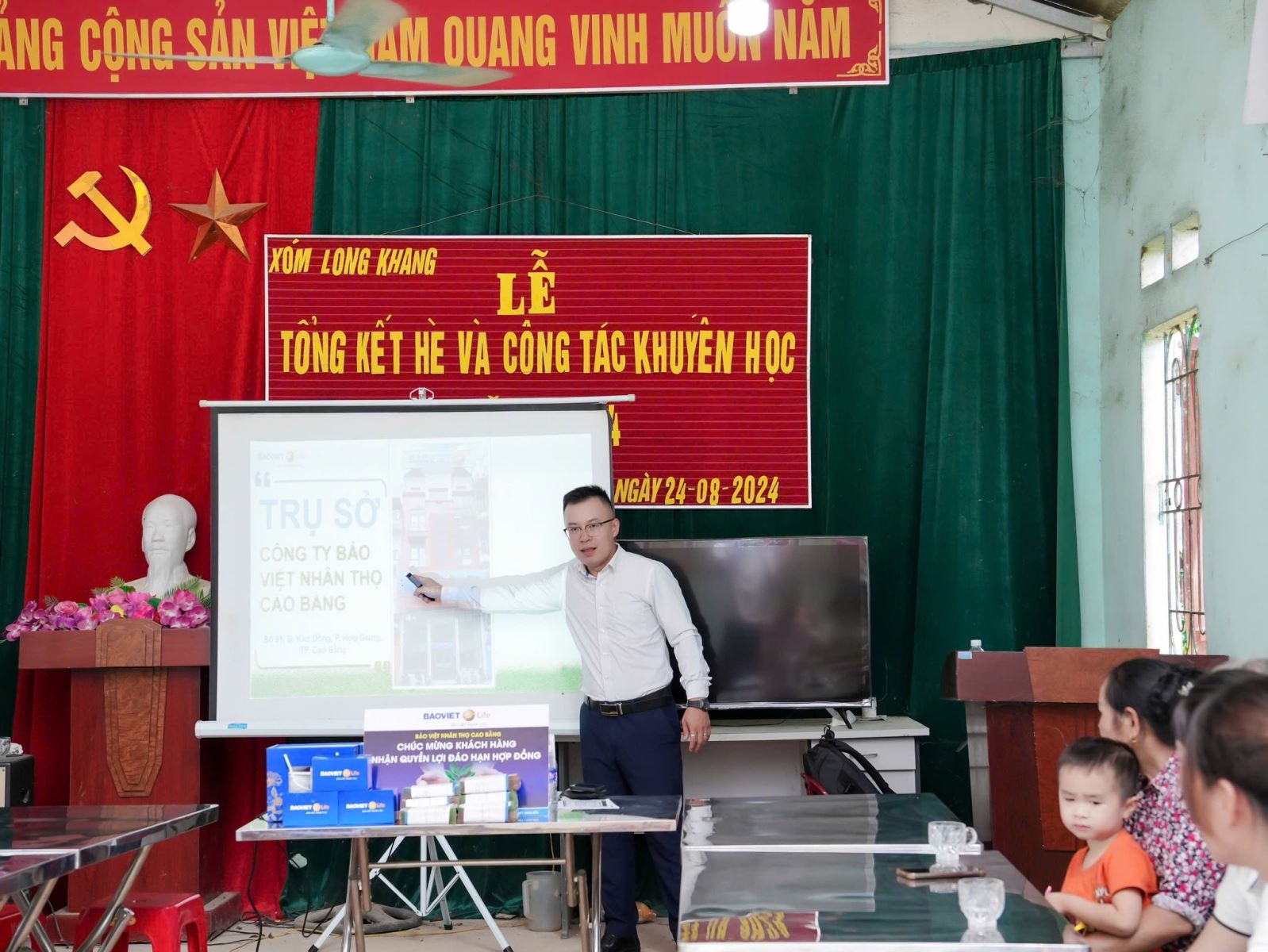 Bảo Việt Nhân thọ Cao Bằng trao đáo hạn hơn 416 triệu đồng