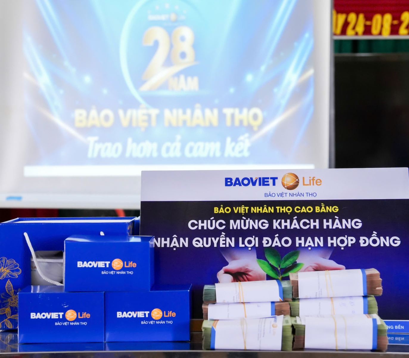 Bảo Việt Nhân thọ Cao Bằng trao đáo hạn hơn 416 triệu đồng