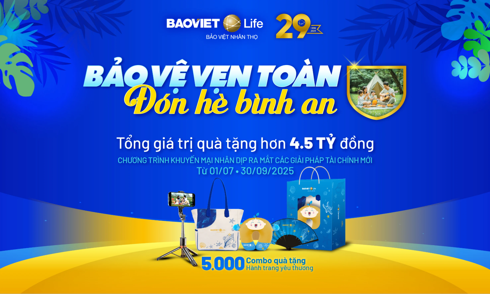 Chương trình khuyến mại "Bảo Vệ Vẹn Toàn, Đón Hè Bình An"