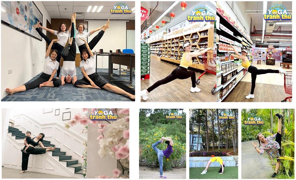 Yoga tranh thủ của Bảo Việt Nhân thọ