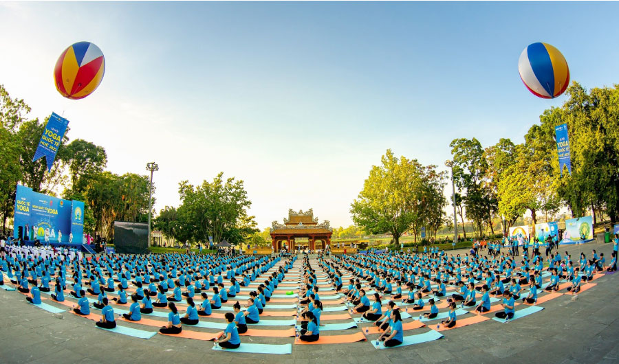 Toàn cảnh Ngày Quốc tế YOGA 2022 - Bảo Việt Nhân thọ