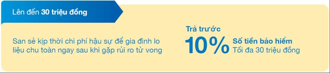 Quyền lợi bảo hiểm chu toàn hậu sự - An Thịnh Phúc Niên