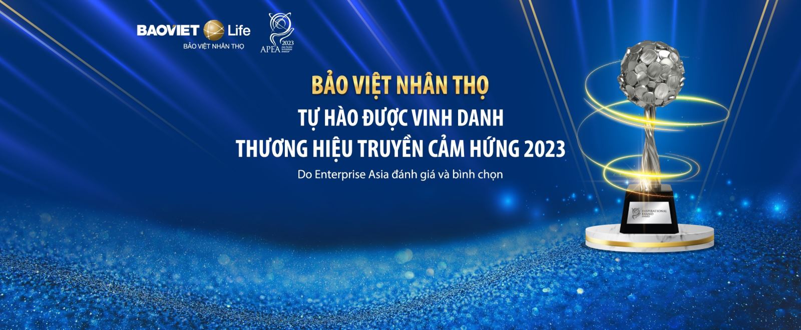 Bảo Việt Nhân thọ tự hào thương hiệu Truyền cảm hứng 2023