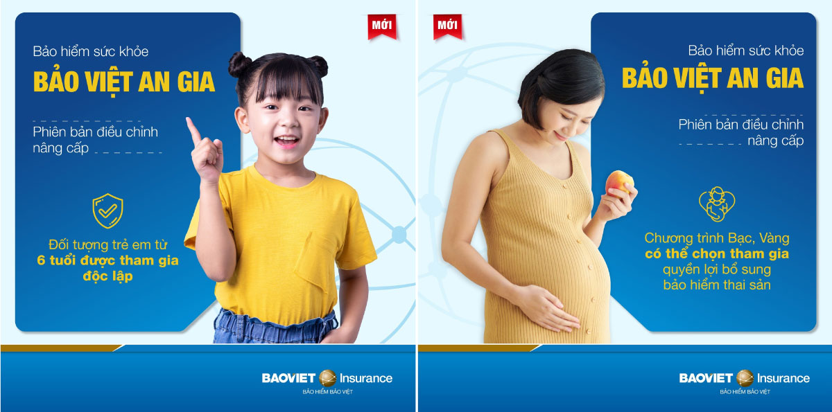 Bảo hiểm Bảo Việt An Gia phiên bản nâng cấp
