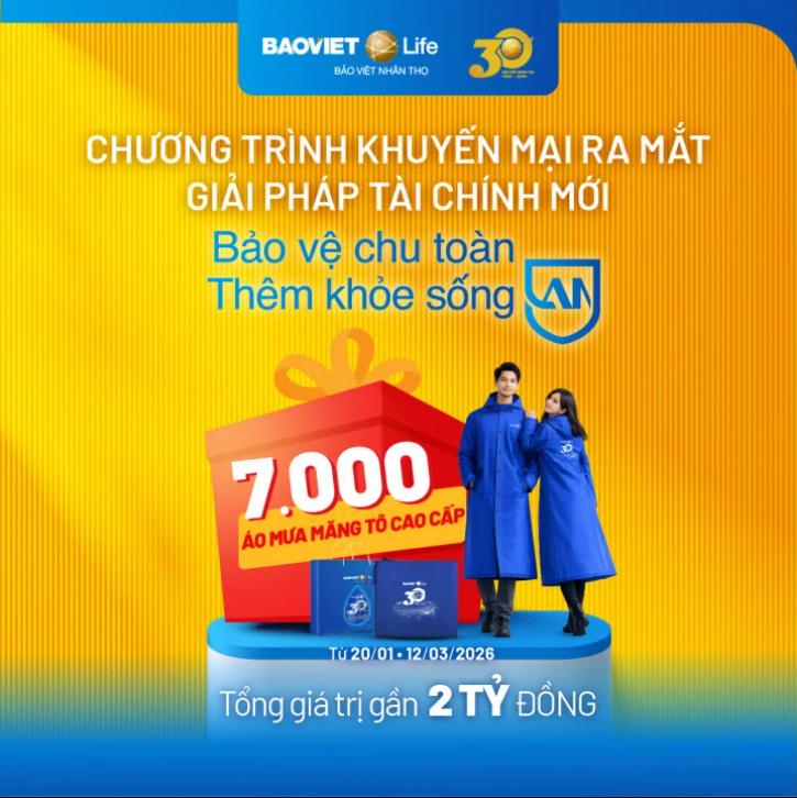 Chương trình khuyến mại "Bảo Vệ Chu Toàn - Thêm Khỏe sống An"