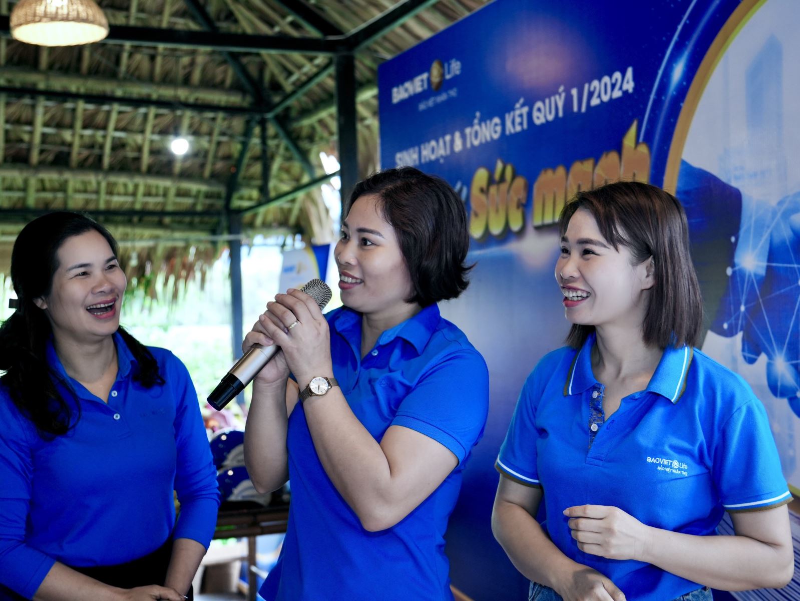 Bảo Việt Nhân thọ Cao Bằng đào tạo nâng cao kỹ năng kết hợp sinh hoạt, tổng kết Quý 1/2024