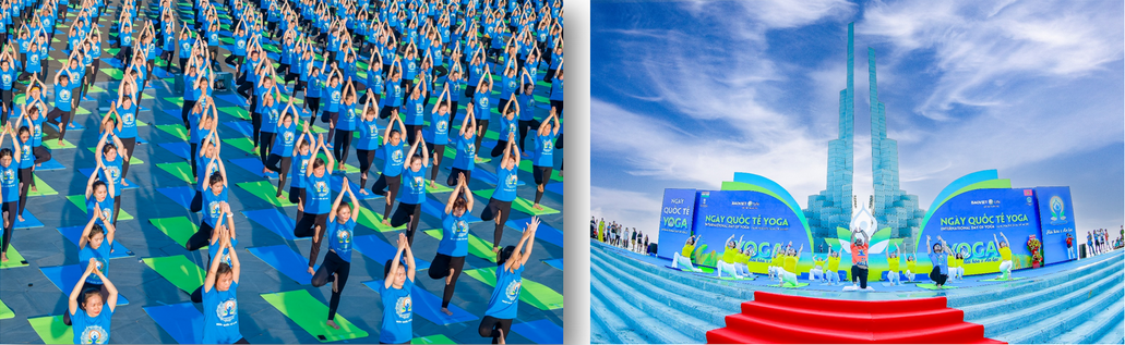 Bảo Việt Nhân thọ đồng diễn YOGA tại Phú Yên