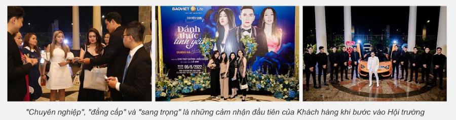 chương trình "Đánh thức tình yêu" của Bảo Việt Nhân thọ