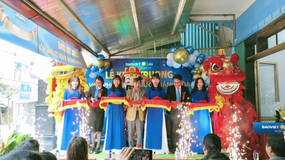 Bảo Việt Nhân thọ Cao Bằng khai trương văn phòng khu vực Quảng Hòa