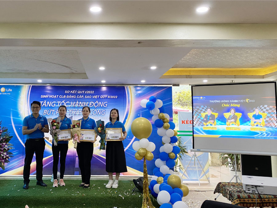 Bảo Việt Nhân thọ Cao Bằng tôn vinh cá nhân có thành tích xuất sắc trong Quý 1