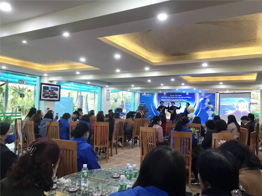 Toàn cảnh sự kiện sinh hoạt CLB đẳng cấp quý 2 của Bảo Việt Nhân thọ Cao Bằng