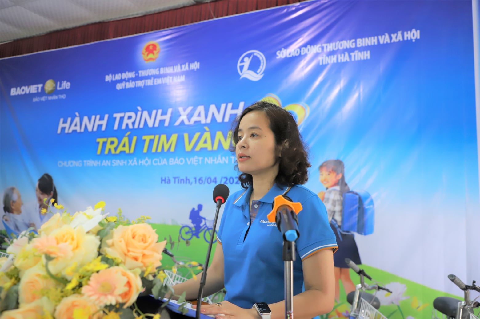 Bà Thân Hiền Anh – Chủ tịch HĐTV Tổng Công ty Bảo Việt Nhân thọ