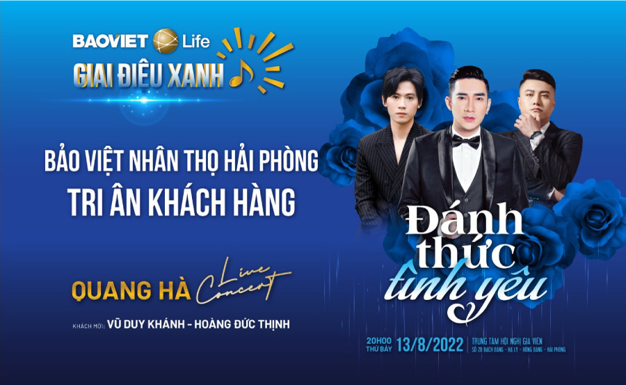Đêm nhạc Đánh thức tình yêu của Bảo Việt Nhân thọ