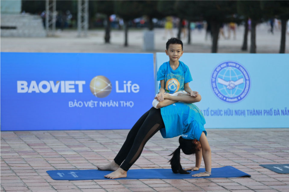 đồng diễn YOGA tại thành phố Đà Nẵng
