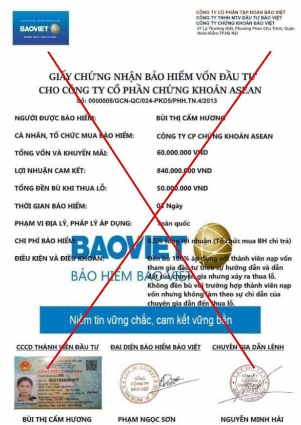 Cảnh báo lừa đảo lợi dụng uy tín thương hiệu DOANH NGHIỆP