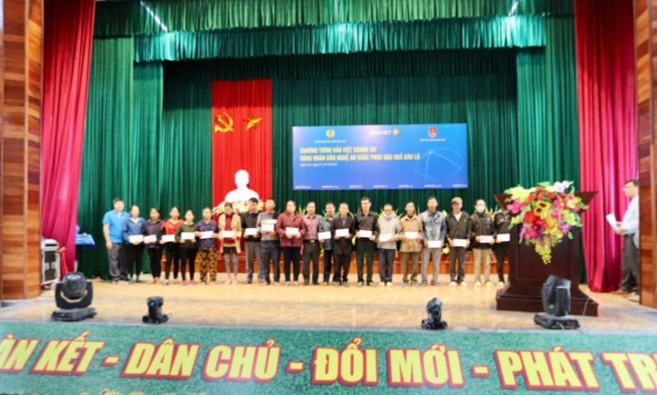 Tập đoàn Bảo Việt luôn đồng hành cùng các hoạt động vì cộng đồng