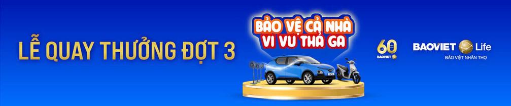Kết quả quay thưởng chương trình "Bảo vệ cả nhà - Vi vu thả ga" đợt 3