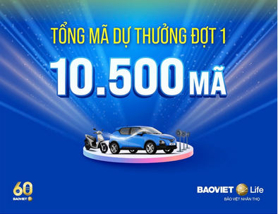 Tổng mã dự thưởng đợt 1 CTKM "Bảo vệ cả nhà - Vi vu thả ga"
