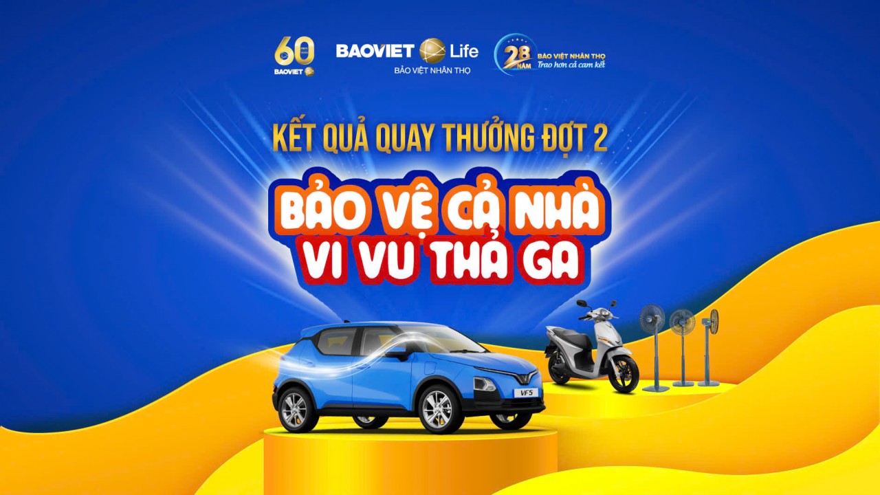 Lễ quay thưởng đợt 2 chương trình khuyến mại Bảo Việt Nhân thọ