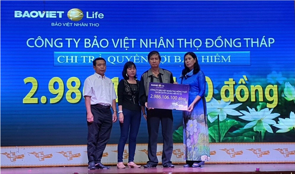 Bảo Việt Nhân thọ chi trả quyền lợi bồi thường bảo hiểm gần 3 tỷ đồng cho gia đình khách hàng không may đột tử