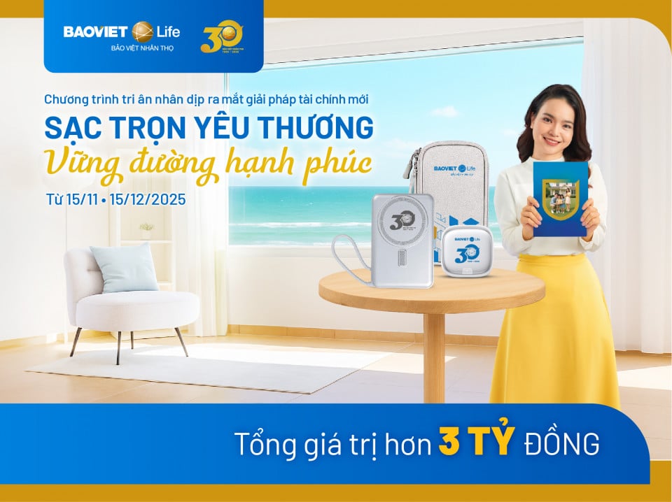 CTKM sạc trọn yêu thương vững đường hạnh phúc