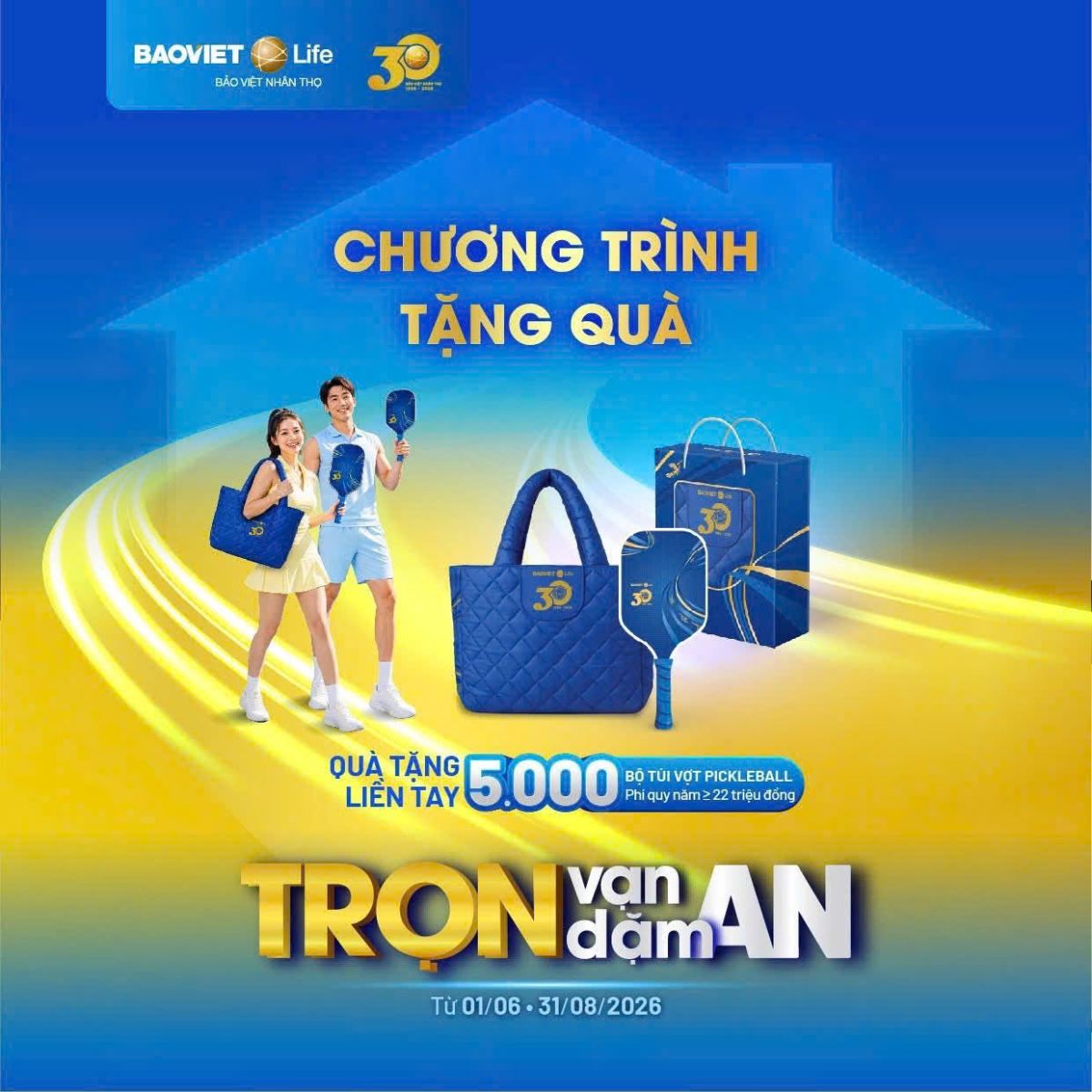 Chương trình Khuyến mại "Trọn Vạn Dặm An" Bảo Việt Nhân thọ